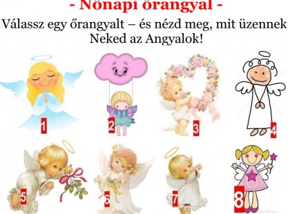 Nőnapi Őrangyal ! Válassz egy őrangyalt – és nézd meg, mit üzennek Neked az Angyalok!