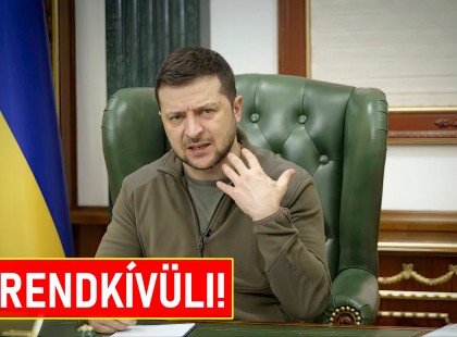 Zelenszkij rendkívüli bejelentése! Videóüzenetben jelentette be: Oroszországnak hatalmas árat kell fizetnie a háborúért