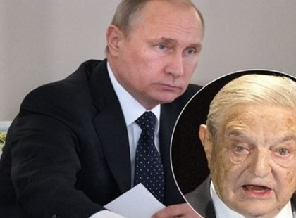 Putyin elfogatóparancsot adott ki Soros György ellen
