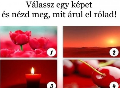 Válassz egy képet és nézd meg, mit árul el rólad!