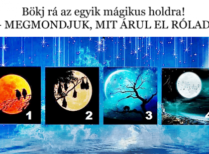 Bökj rá az egyik mágikus holdra! – MEGMONDJUK, MIT ÁRUL EL RÓLAD !Vigyázz, ez nagyon durva lesz!