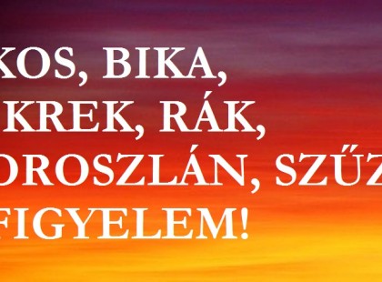 Kos,Bika,Oroszlán,Szűz,Rák,Ikrek figyelem! Az év legszerencsésebb időszaka következik ezeknek a jegyeknek: