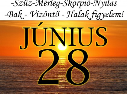 Kos - Bika - Ikrek-Rák-Oroszlán-Szűz-Mérleg-Skorpió-Nyilas-Bak - Vízöntő - Halak figyelem!Hatalmas változást hoz a holnapi nap!Holnapi horoszkóp (KEDD)