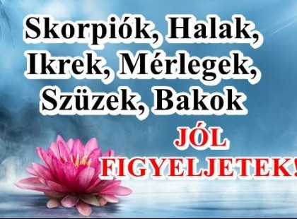 Napi horoszkóp július 13. – Skorpió, Halak, Ikrek, Mérlegek, Szüzek, Bakok ez a ti napotok lesz!