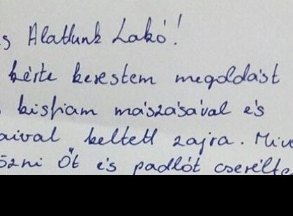Ma feljött a szomszéd, hogy hangosan mászik az 1 éves kisfiam. Ezt a meglepetést kapta!