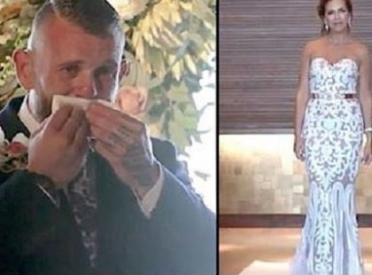 A siket vőlegény nem értette, miért nem megy oda hozzá a menyasszonya. Amikor megértette, akkor elsírta magát