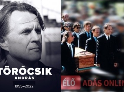 Elkezdődött a temetés – ezekben a percekben helyezik végső nyugalomra Törőcsik Andrást– videó