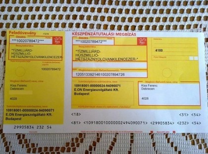 Ma megkaptam a villanyszámlám.. Emberek, nem ez volt beígérve! Ekkora összeg szerepel rajta