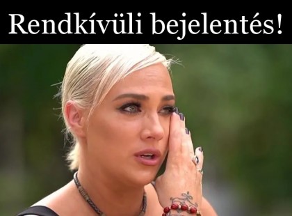 1 PERCE ÉRKEZETT ÉRKEZETT!!!!: Tóth Gabi rendkívüli bejelentése!