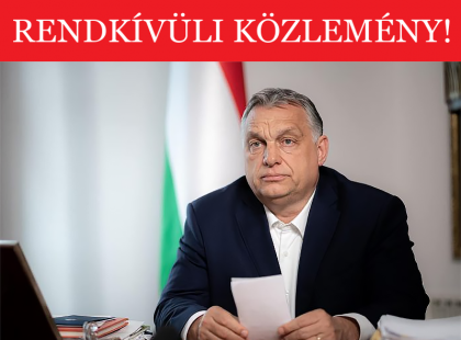 Orbán Viktor rendkívüli bejelentése minden MAGYART érint!