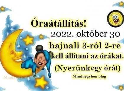 Óraátállítás 2022 – ekkor lesz idén- ne feledkezz meg róla!VIGYÁZZ, MERT VÁLTOZÁS JÖTT!!!! Dátumok, fontos tudnivalók, számítógépek, sütők, buszok, vonatok! Több dolgot érint, mint gondolnád! Itt tájékozódj!Itt vannak a részletek