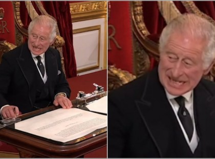 Élőben közvetítés közben kapott csúnya rohamot Károly király!