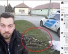 Magyarország 2022....Büszkén mutatja a rendőr, hogy elkapott 2 fa tolvajt, kb 10 kiló fával.. Büszke lehetsz magadra!