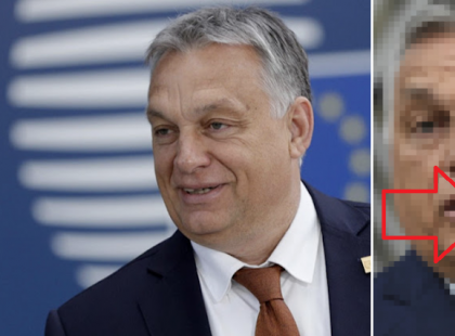 Te jó ég! Mi történt a miniszterelnök arcával??! Ez tényleg Orbán Viktor? Teljesen felismerhetetlen a magyar miniszterelnök! A második képet nézzék: