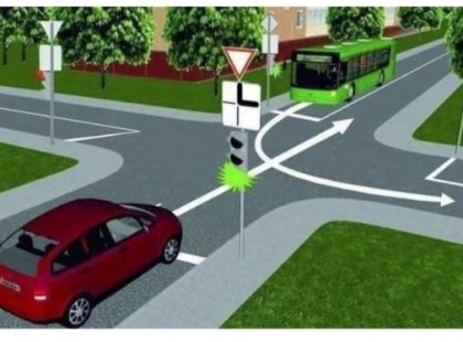 Szimplának tűnik ez a KRESZ-feladvány, de még az öreg rókák nagyja is elhibázza: kinek van elsőbbsége