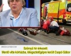 Szörnyű hír érkezett: Mentő vitte kórházba, lélegeztetőgépre került Csapó Gábor