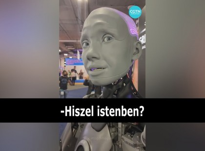 Megkérdezték ezt a ROBOTOT, hogy hisz-e ISTENBEN!Nem erre a válaszra számítottunk!