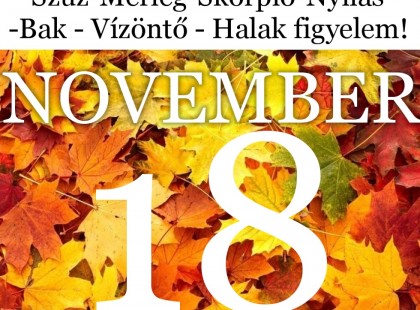 Kos - Bika - Ikrek-Rák-Oroszlán-Szűz-Mérleg-Skorpió-Nyilas-Bak - Vízöntő - Halak figyelem!Hatalmas változást hoz a holnapi nap!Holnapi horoszkóp (PÉNTEK)