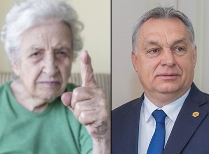 Kegyetlenül kiosztotta egy nyugdíjas néni a nagyképűsködő Orbán Viktort..