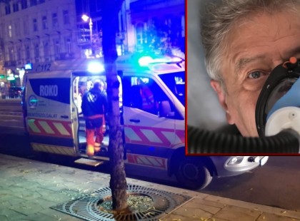 1perce érkezett! Mucsi Zoltánt rohammentő vitte el– videó