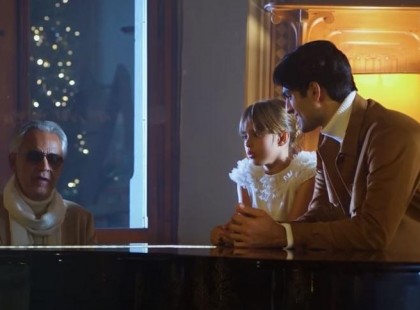 Kislányával és fiával énekel legújabb dalában Andrea Bocelli: mintha angyalok hangját hallanánk