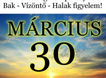 Kos - Bika - Ikrek-Rák-Oroszlán-Szűz-Mérleg-Skorpió-Nyilas-Bak - Vízöntő - Halak figyelem!Hatalmas változást hoz a mai nap!Mai horoszkóp (CSÜTÖRTÖK)