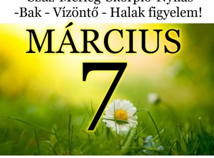 Kos - Bika - Ikrek-Rák-Oroszlán-Szűz-Mérleg-Skorpió-Nyilas-Bak - Vízöntő - Halak figyelem!Hatalmas változást hoz a mai nap!Mai horoszkóp (KEDD)