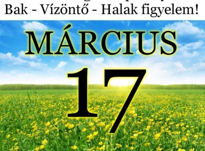 Kos - Bika - Ikrek-Rák-Oroszlán-Szűz-Mérleg-Skorpió-Nyilas-Bak - Vízöntő - Halak figyelem!Hatalmas változást hoz a mai nap!Mai horoszkóp (péntek)