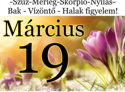 Kos - Bika - Ikrek-Rák-Oroszlán-Szűz-Mérleg-Skorpió-Nyilas-Bak - Vízöntő - Halak figyelem!Hatalmas változást hoz a mai nap!Mai horoszkóp (VASÁRNAP)