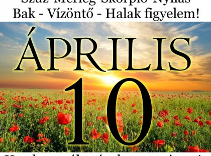 Kos - Bika - Ikrek-Rák-Oroszlán-Szűz-Mérleg-Skorpió-Nyilas-Bak - Vízöntő - Halak figyelem!Hatalmas változást hoz a mai nap!Mai horoszkóp (HÉTFŐ)