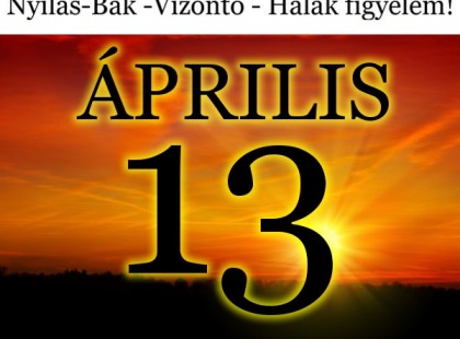 Kos - Bika - Ikrek-Rák-Oroszlán-Szűz-Mérleg-Skorpió-Nyilas-Bak - Vízöntő - Halak figyelem!Hatalmas pozitív változást hoz a mai nap!Mai horoszkóp (CSÜTÖRTÖK)