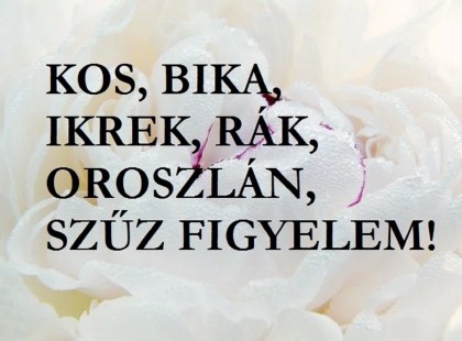 Kos,Bika,Oroszlán,Szűz,Ikrek,Rák figyelem! Májusban Fortuna szélesre tárja Neked a siker kapuját!