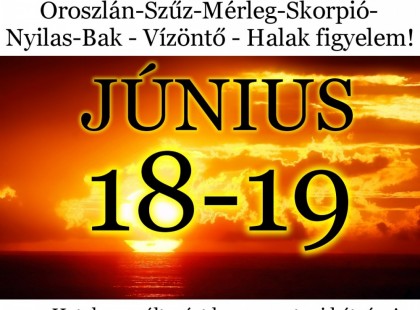 Kos - Bika - Ikrek-Rák-Oroszlán-Szűz-Mérleg-Skorpió-Nyilas-Bak - Vízöntő - Halak figyelem!Hatalmas változást hoz a mostani hétvége,jövőhét első napja!