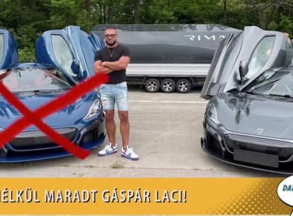 Itt a vége!Gáspár Laci már holnaptól villamossal mehet bevásárolni - kivették alóla a 65 millió forintos Lamborghini Huracánt