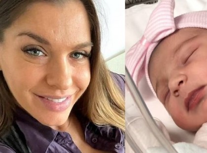 Megszületett Dér Heni kislánya