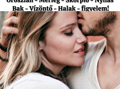 SZERELEM HOROSZKÓP:Kos - Bika - Ikrek - Rák - Oroszlán - Szűz - Mérleg - Skorpió - Nyilas - Bak - Vízöntő - Halak figyelem ⚠️⚠️ Mai horoszkóp (SZOMBAT) ⚠️⚠️