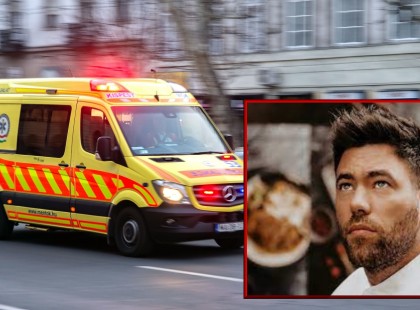 Mentőautóból jelentkezett be Krausz Gábor – Videó