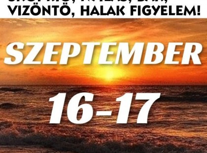 Kos-Bika-Ikrek-Rák-Oroszlán-Szűz-Mérleg-Skorpió-Nyilas-Bak-Vízöntő-Halak figyelem! Hatalmas változást hoz a hétvége!Hétvégi horoszkóp: