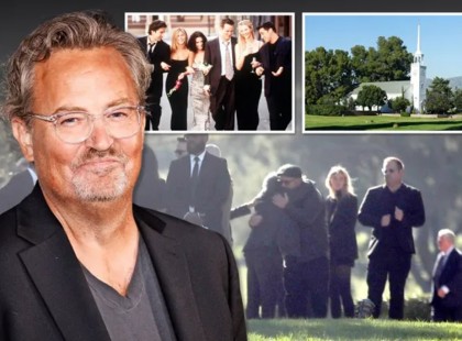 Eltemették Matthew Perryt -fotók