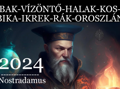 Nostradamus jóslata 8 csillagjegynek is fontos üzenetet tartogat 2024 -év elejére!