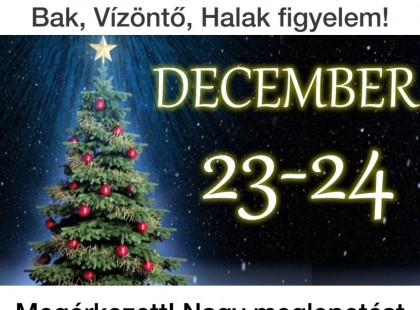 Kos-Bika-Ikrek-Rák-Oroszlán-Szűz-Mérleg-Skorpió-Nyilas-Bak-Vízöntő-Halak figyelem! Nagy meglepetést hoz a hétvége! Hétvégi horoszkóp: