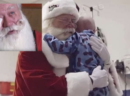 Szívszorító! Rákos gyerek halt meg a Mikulás karjaiban...