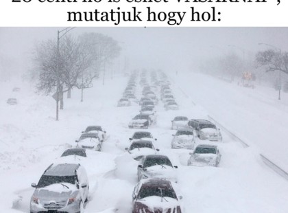 Óriási havazás várható ! ítéletidő közeleg, már csak óráink vannak hátra és jön a havazás