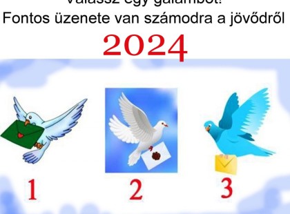 Bökj rá egy galambra! Fontos üzenete van számodra a jövődről