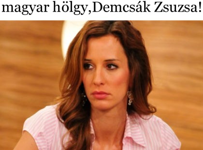 Férjhez ment az egyik legszebb magyar hölgy,Demcsák Zsuzsa