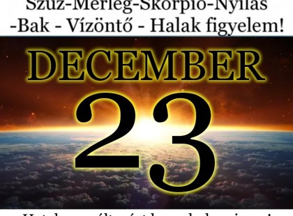 Komoly változást hoz a holnapi nap! Kos - Bika - Ikrek-Rák-Oroszlán-Szűz-Mérleg-Skorpió-Nyilas-Bak - Vízöntő - Halak figyelem!Hatalmas változást hoz a holnapi nap!Holnapi horoszkóp (SZOMBAT)