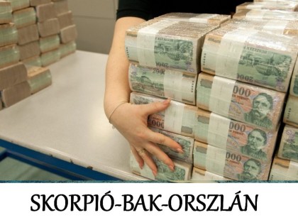 Ez a hat csillagjegy annyi pénzt kap a hétvégén , hogy nem tudja hova rakni