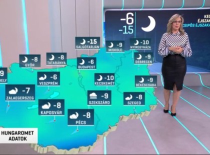 -23 fokot mértek Magyarországon ma reggel!Kegyetlen volt, és mi jön még?