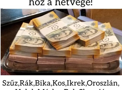 MEGDÖBBENTŐ FORDULATOT HOZ A HÉTVÉGE!Szűz,Rák,Bika,Kos,Ikrek,Oroszlán, Halak,Mérleg,Bak,Skorpió,Nyilas,Vízöntő figyelem!