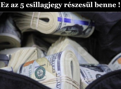 Hétvégén jön a Januári pénzeső! Ez az 5 csillagjegy részesül benne !